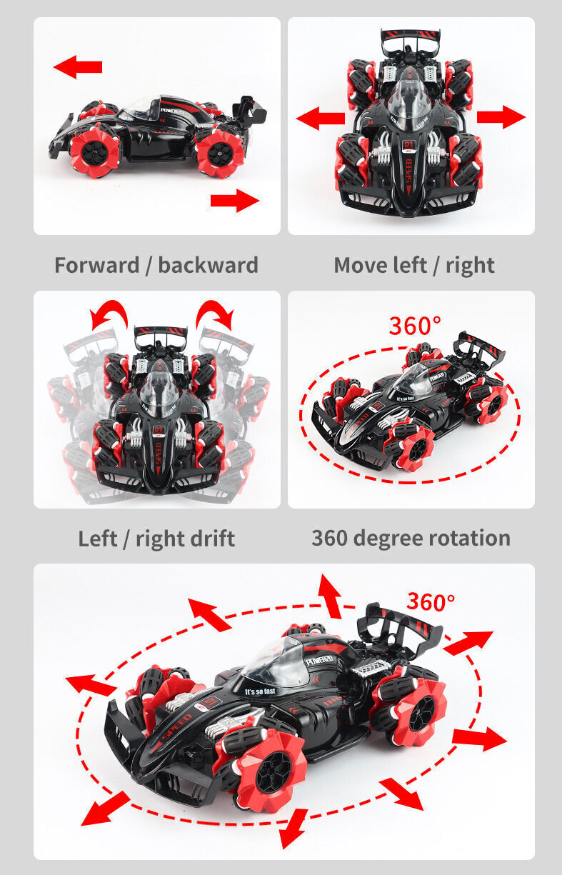 High-Speed StuntMaster Drift Racer - GiGoGo 360° Racing Car tt